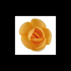 FLORENSUC Décoration Comestible|Fleur Azyme Rose Orange 3 cm (x72)