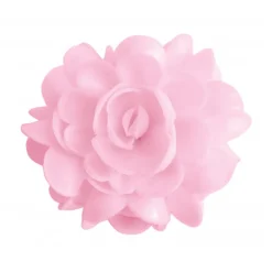 SCRAPCOOKING Décoration Comestible|Fleur Azyme Rose XXL 10cm