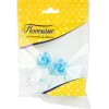 FLORENSUC Décoration Comestible|Fleurs de Jonquille bleue x5 - en Azyme