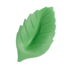 FLORENSUC Décoration Comestible|Fleurs de rose blanches et roses x6, grandes feuilles x12 - en Azyme