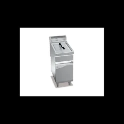 BERTOS Matériel Snacking|Friteuse Gaz 15 L sur Meuble 700 x 400 x 900 mm Berto's