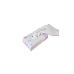 CUISINEADDICT Gant De Cuisine|Gants jetables en vinyle poudrés Taille M boite de 100 ex