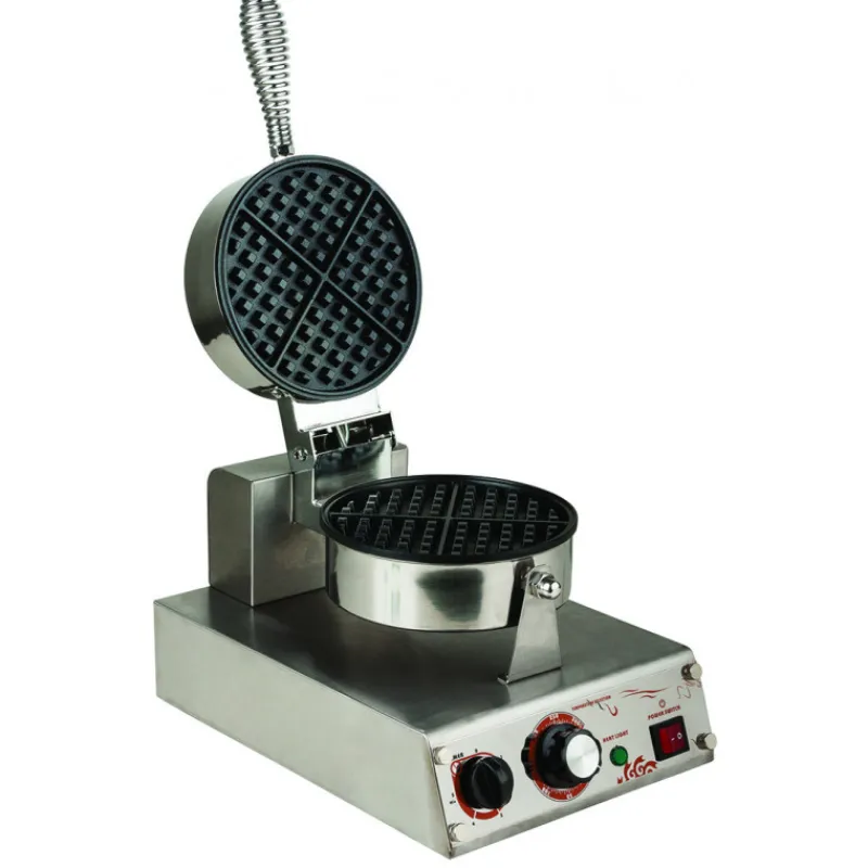 CUISINEADDICT Matériel Snacking|Gaufrier|Gaufrier Professionnel Simple Ø185 mm