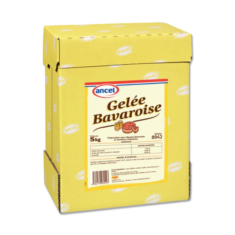 ANCEL Préparation Pâtisserie|Gelée bavaroise 5 kg