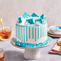 FUNCAKES Nappages Et Glaçages|Glaçage Choco Drip Bleu Clair 180 g