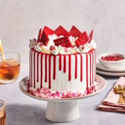 FUNCAKES Nappages Et Glaçages|Glaçage Choco Drip Rouge 180 g