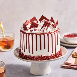 FUNCAKES Nappages Et Glaçages|Glaçage Choco Drip Rubis 180 g