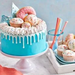 FUNCAKES Nappages Et Glaçages|Glaçage Dip'n Drip Blanc 375g