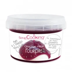 SCRAPCOOKING Nappages Et Glaçages|Glaçage Miroir Pourpre 300 g