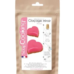 SCRAPCOOKING Nappages Et Glaçages|Glaçage Miroir Rose 220 g
