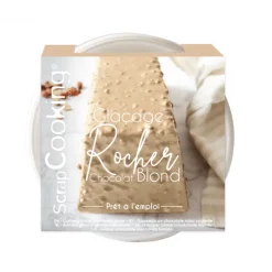 SCRAPCOOKING Nappages Et Glaçages|Glaçage Rocher Chocolat Blond 400 g