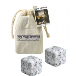 ON THE ROCKS Accessoires Bar|Glaçons Granit Clair du Sidobre (x9)