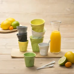 REVOL Vaisselle|Gobelet Froissé Blanc 8cl