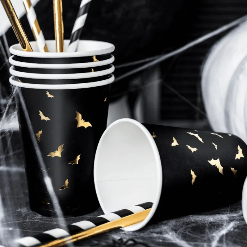 PARTYDECO Vaisselle|Gobelet Halloween en Papier PartyDéco (x6)