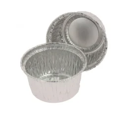 CUISINEADDICT Moules Aluminium|Godet Aluminium GO 85 (90 cm3) - (x100)