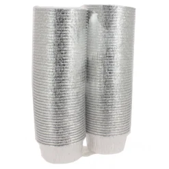 CUISINEADDICT Moules Aluminium|Godet Aluminium GO 125 (135 cm3) - (x60)