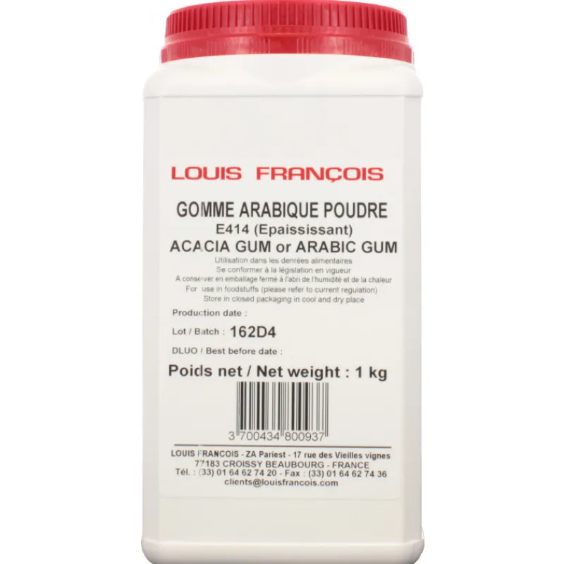 LOUIS FRANCOIS Additifs Alimentaires|Gomme Arabique poudre 1 kg