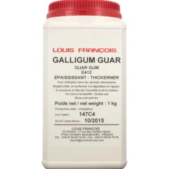 LOUIS FRANCOIS Additifs Alimentaires|Gomme de Guar Galligum 1 kg Louis François