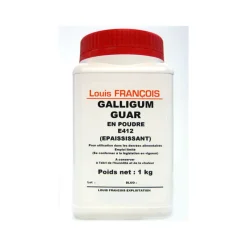 LOUIS FRANCOIS Additifs Alimentaires|Gomme de Guar Galligum 1 kg Louis François