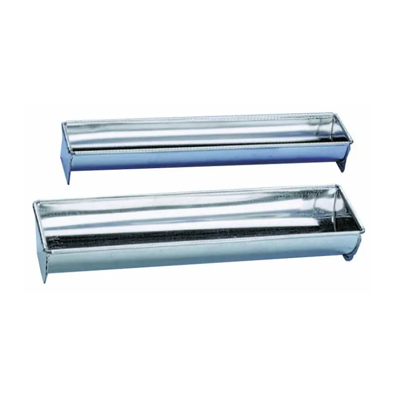 MATFER Moule Fer Blanc|Moules À Gâteaux|Gouttière à Bûche Fer Blanc 50 x 6 cm