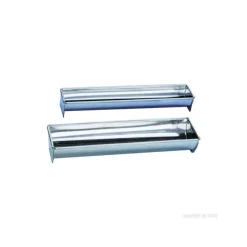 MALLARD FERRIERE Moule Fer Blanc|Moules À Gâteaux|Gouttière à Bûche Fer Blanc 35 x 8 cm