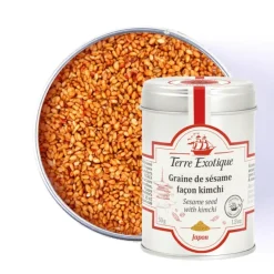 TERRE EXOTIQUE Épicerie Japonaise|Epices|Graines de Sésame Façon Kimchi 50 g