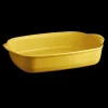 EMILE HENRY Plat De Cuisson|Grand Plat à Four Rectangulaire en Céramique 42,5 x 28 cm Provence