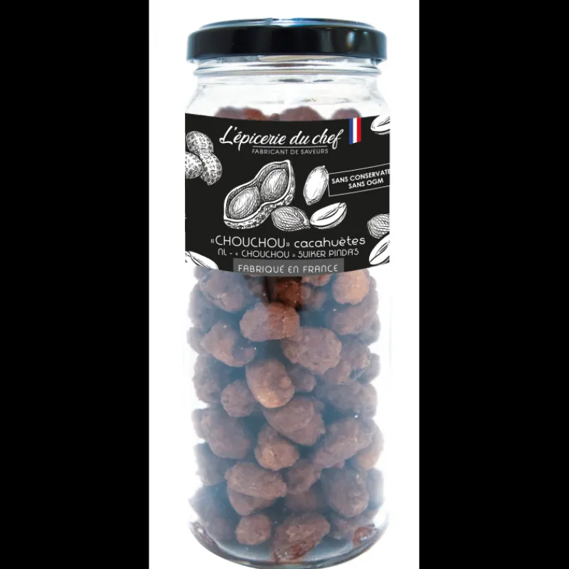 EPICERIE DU CHEF Confiserie|Fruits Secs|Grand pot pralines chouchou 200 g L'