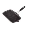 LE CREUSET Grills|Gril en Fonte rectangulaire 36 x 20 cm avec Manche repliable