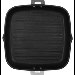CRISTEL Grills|Poêles|Grill Carré Cookway 28 cm Poignée Amovible Ultralu
