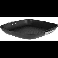 CRISTEL Grills|Poêles|Grill Carré Cookway 28 cm Poignée Amovible Ultralu