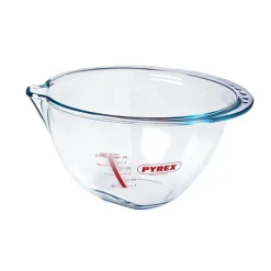 PYREX Servir, Présenter|Culs De Poule|Jatte Graduée en Verre Ø30 cm 4,2 L Expert Bowl