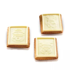 SILIKOMART Moules À Chocolat|Emporte Pièce - Découpoir Pâtisserie|Kit Biscuit Chocolat Rectangulaire Noël 4,7 x 5,7 cm (x6)
