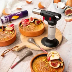 MASTRAD Chalumeau De Cuisine|Kit Chalumeau de Cuisine Expert et Recharge 90 ml