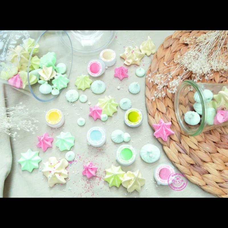 SCRAPCOOKING Colorants Alimentaires|Kit colorant alimentaire pastel en poudre 15.8 g (x9)