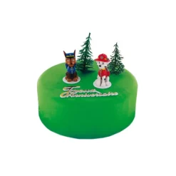 GATODECO Décoration Gâteau|Kit Décor Gâteau Pat Patrouille (5 pièces)