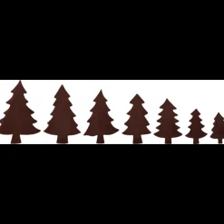 FLORENSUC Décoration Comestible|Kit Décor Sapin en Chocolat Noir 7 tailles