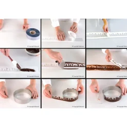 SILIKOMART Moule Silicone|Kit Décor Silicone Goutte Professionnal