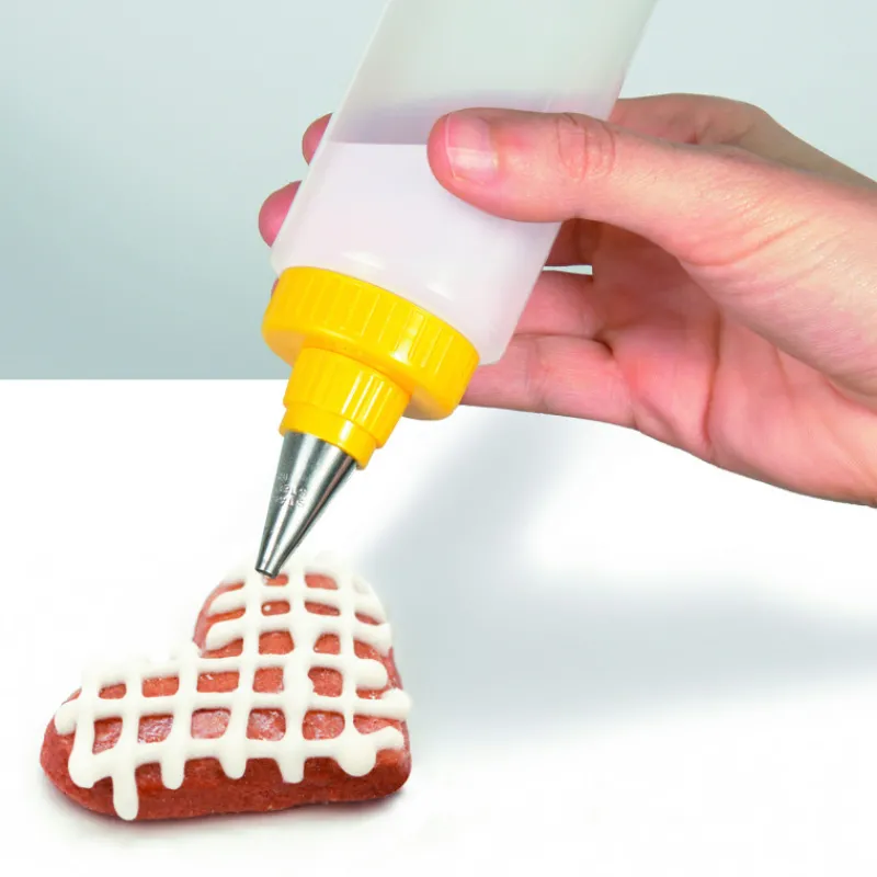 IBILI Ustensiles Décor Gâteau|Kit Décoration Biscuits Inox et Plastique (x4)