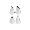 WILTON Douilles Pâtisserie|Kit de 4 Douilles Pâtissières (n°102-104-224-352)