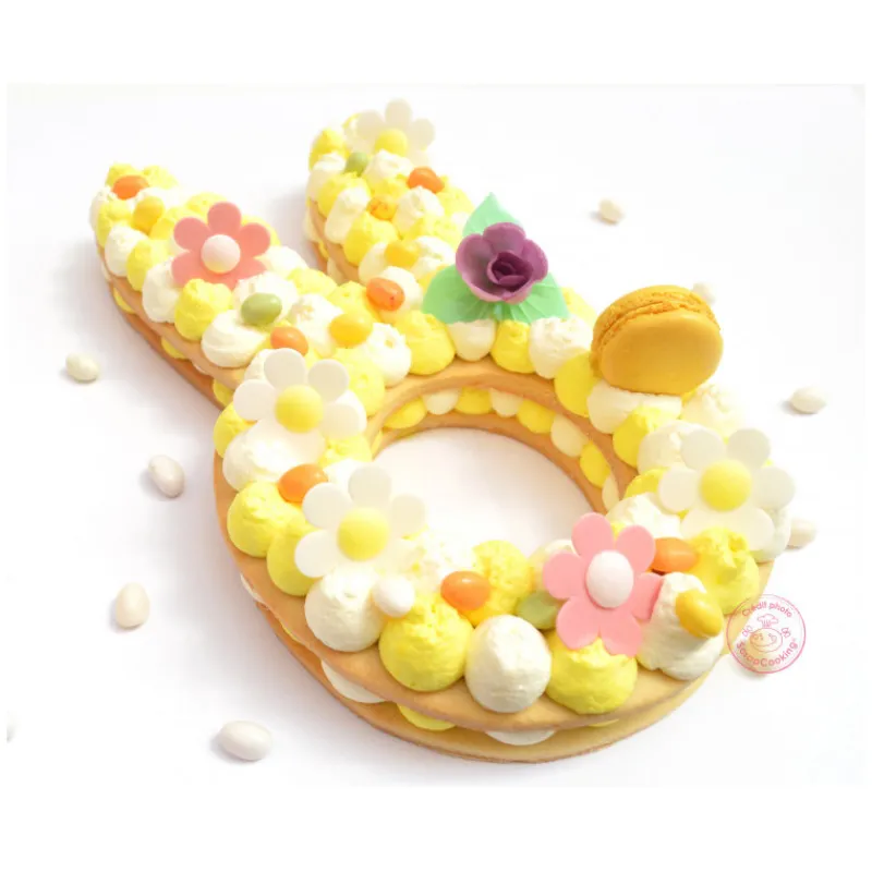 SCRAPCOOKING Ustensiles Décor Gâteau|Kit Flower Cake et Bunny Cake Scpracooking