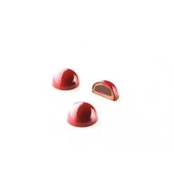 SILIKOMART Moules À Chocolat|Kit Moule Chocolat Demi-Sphère avec Insert (x24) Chocado