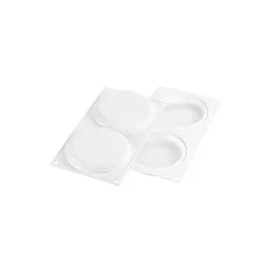 SILIKOMART Moule Silicone|Moules À Gâteaux|Kit Moule Silicone 2 Tartes Ø 120mm Professional