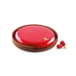 SILIKOMART Moule Silicone|Moules À Gâteaux|Kit Moule Silicone 1 Tarte Ø 190mm Professional