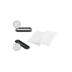 SILIKOMART Moule Silicone|Moules À Gâteaux|Kit Moule Silicone 6 Tartelettes Oblong 14,6 cm Professional
