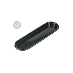 SILIKOMART Moule Silicone|Moules À Gâteaux|Kit Moule Silicone 6 Tartelettes Oblong 14,6 cm Professional