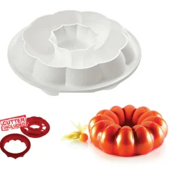 SILIKOMART Moule Silicone|Kit Moule Silicone Magia del Tempo Ø155 mm Professional