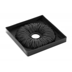 PAVONI Moule Silicone|Moules À Gâteaux|Kit Moule Silicone Rond Louvre Ø 18 cm x H 6,3 cm