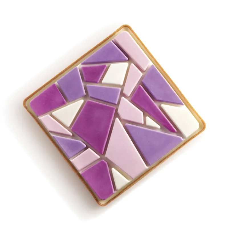 SILIKOMART Cercle À Patisserie|Moule Silicone|Kit Moule Tarte Carré Liberty 18 x H 2 cm