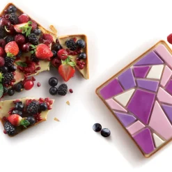 SILIKOMART Cercle À Patisserie|Moule Silicone|Kit Moule Tarte Carré Liberty 18 x H 2 cm